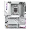 GIGABYTE X870E AORUS ELITE WIFI7 ICE Płyta Główna - Obsługuje procesory AMD Ryzen 9000, 16+2+2 fazy cyfrowego VRM, do 8200Hz DDR5 (OC), 3xPCIe 5.0 + 1xPCIe 4.0, Wi-Fi 7, 2.5GbE LAN, USB 4