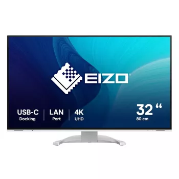 Monitor komputerowy EIZO FlexScan EV3240X-WT 80 cm (31,5 cala) 3840 x 2160 pikseli 4K Ultra HD LCD Biały