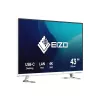 EIZO FlexScan EV4340X-WT monitor komputerowy 108 cm (42,5 cala) 3840 x 2160 pikseli 4K Ultra HD LCD Biały