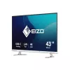EIZO FlexScan EV4340X-WT monitor komputerowy 108 cm (42,5 cala) 3840 x 2160 pikseli 4K Ultra HD LCD Biały