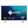 EIZO FlexScan EV4340X-WT monitor komputerowy 108 cm (42,5 cala) 3840 x 2160 pikseli 4K Ultra HD LCD Biały