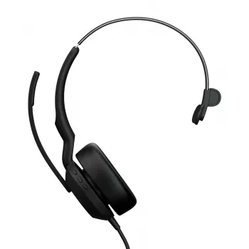 Zestaw słuchawkowy Jabra Evolve2 50 Przewodowy Nagłowny Biuro/Call center USB Type-C / USB Type-A Bluetooth Czarny