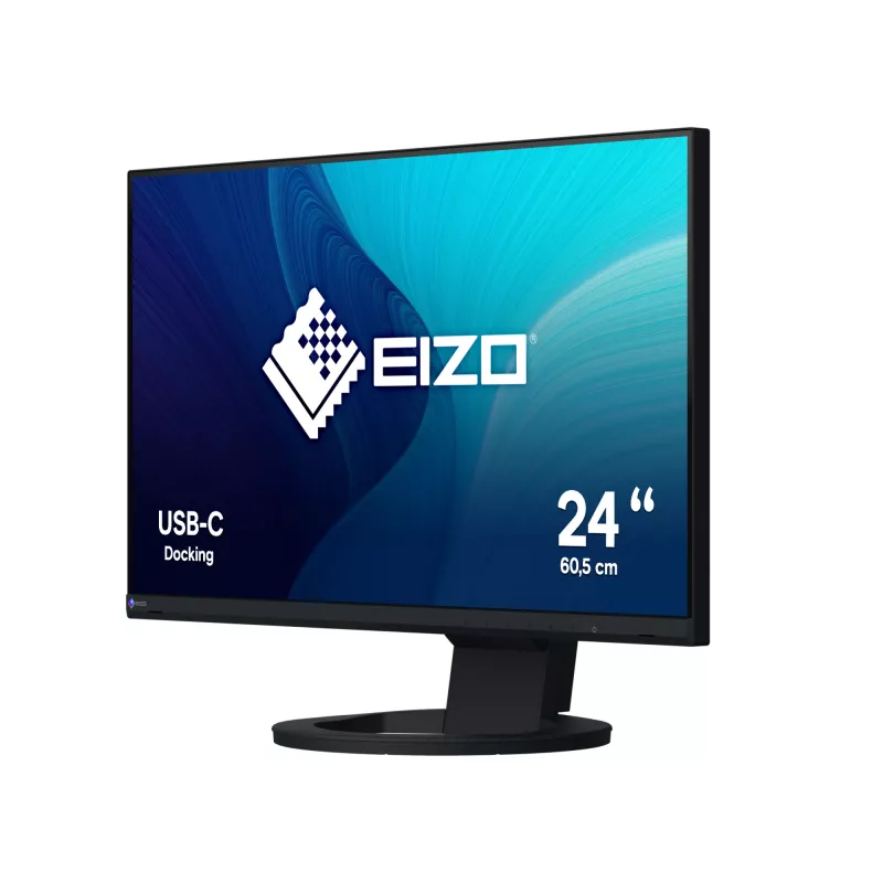 Monitor komputerowy EIZO FlexScan EV2480-BK 60,5 cm (23,8 cala) 1920 x 1080 pikseli Full HD LCD Czarny