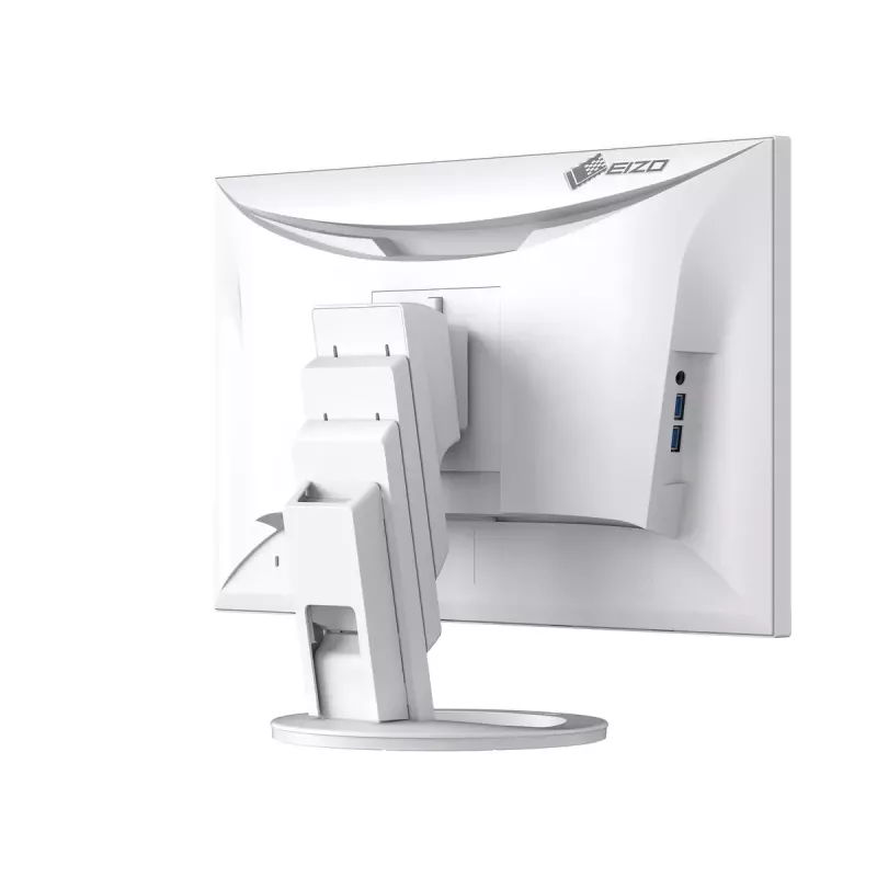 Monitor EIZO EV2480-WT 24 cale IPS LED Full HD 1920x1080, 5 ms, 60 Hz, DVI-D/HDMI/DisplayPort, koncentrator USB, VESA, biały