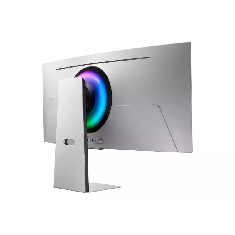 Monitor komputerowy Samsung G85SD 86,4 cm (34 cale) 3440 x 1440 pikseli UltraWide Quad HD OLED Srebrny