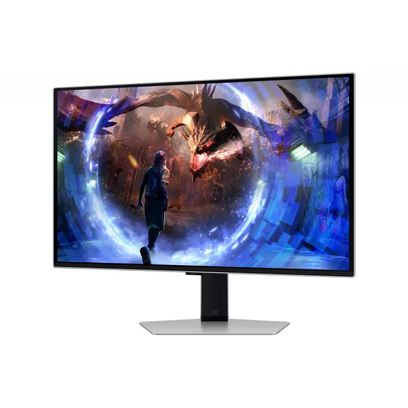Monitor komputerowy Samsung G60SD 68.6 cm (27 cali) 2560 x 1440 pikseli Quad HD OLED Srebrny