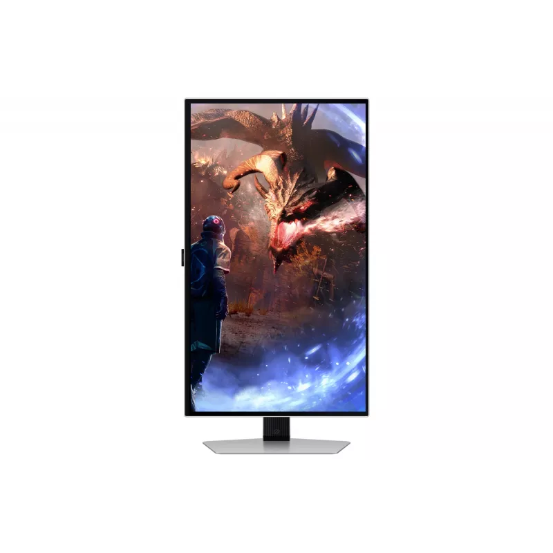 Monitor komputerowy Samsung G60SD 68.6 cm (27 cali) 2560 x 1440 pikseli Quad HD OLED Srebrny