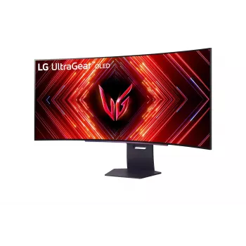 LG 45GS95QX-B monitor komputerowy 114,3 cm (45 cali) 3440 x 1440 pikseli Wide Quad HD OLED czarny