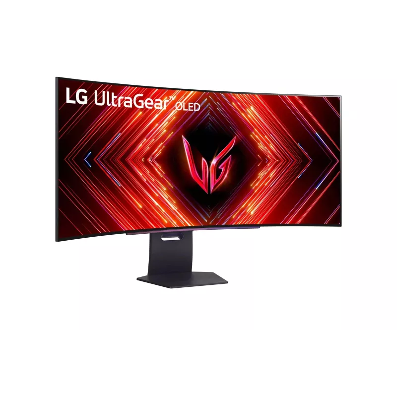 LG 45GS95QX-B monitor komputerowy 114,3 cm (45 cali) 3440 x 1440 pikseli Wide Quad HD OLED czarny