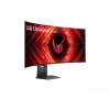 LG 45GS95QX-B monitor komputerowy 114,3 cm (45 cali) 3440 x 1440 pikseli Wide Quad HD OLED czarny