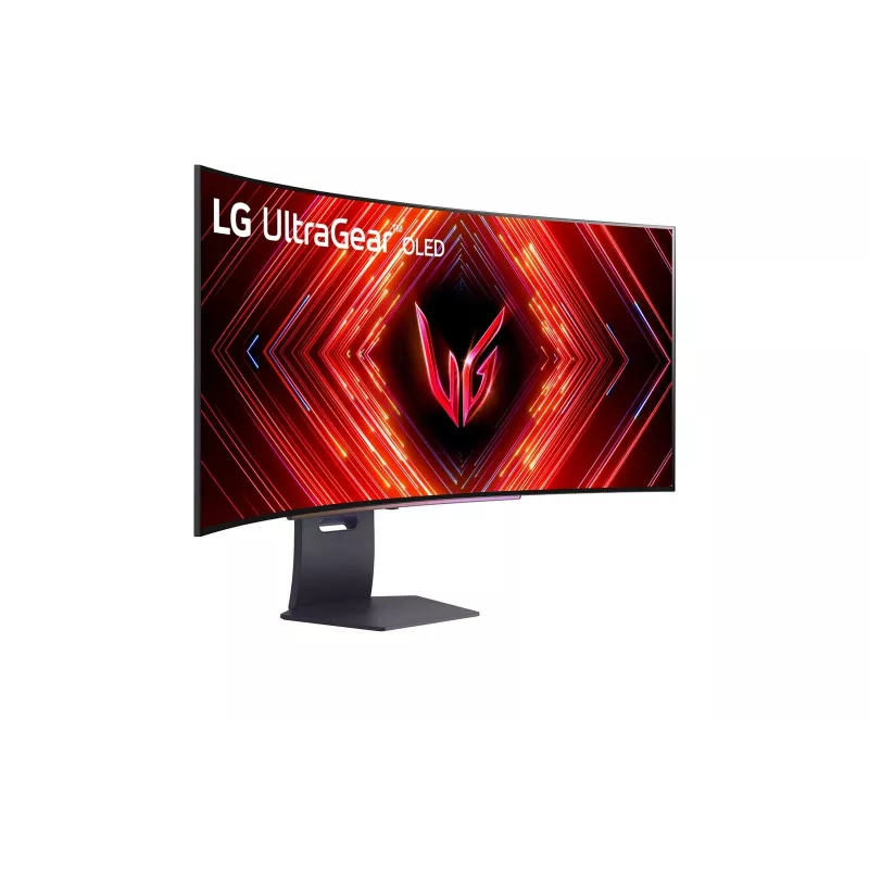 LG 45GS95QX-B monitor komputerowy 114,3 cm (45 cali) 3440 x 1440 pikseli Wide Quad HD OLED czarny