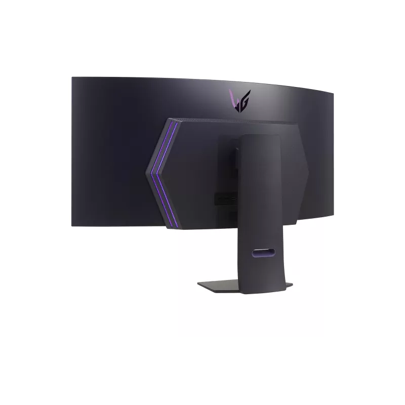 LG 45GS95QX-B monitor komputerowy 114,3 cm (45 cali) 3440 x 1440 pikseli Wide Quad HD OLED czarny