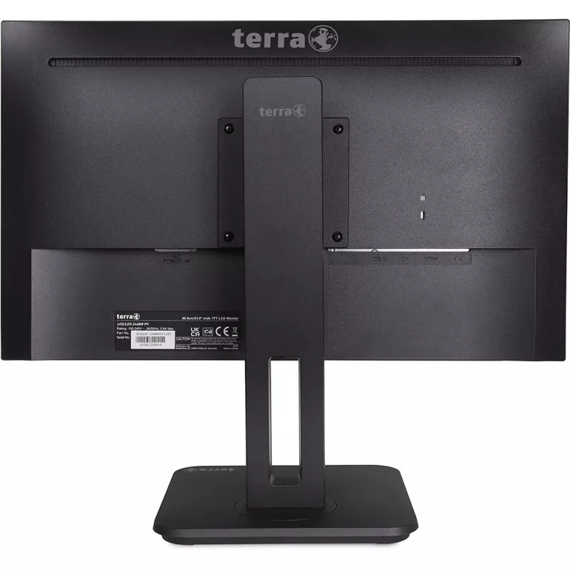 TERRA 3030238 monitor komputerowy 60,5 cm (23,8 cala) 1920 x 1080 pikseli Full HD LED Czarny
