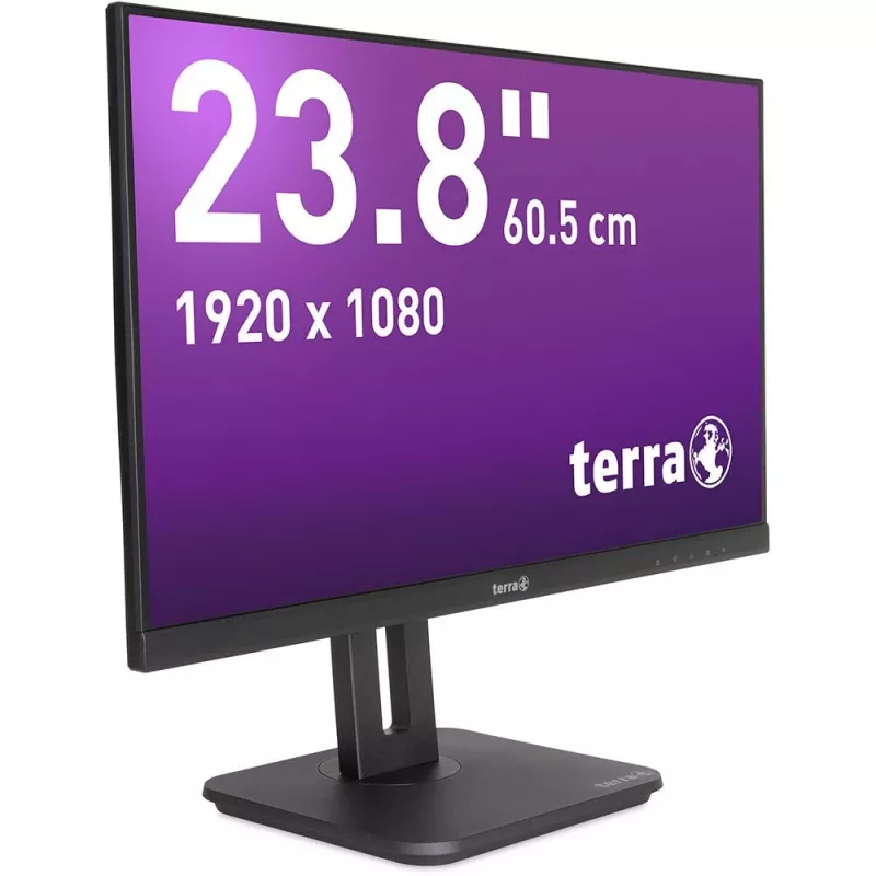 TERRA 3030238 monitor komputerowy 60,5 cm (23,8 cala) 1920 x 1080 pikseli Full HD LED Czarny