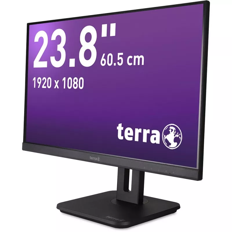 TERRA 3030238 monitor komputerowy 60,5 cm (23,8 cala) 1920 x 1080 pikseli Full HD LED Czarny