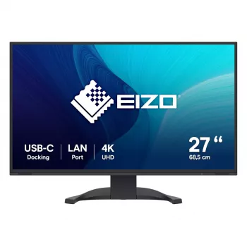 Monitor komputerowy EIZO FlexScan EV2740X-BK 68,6 cm (27 cali) 3840 x 2160 pikseli 4K Ultra HD LCD Czarny