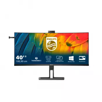 Monitor komputerowy Philips 40B1U6903CH/00 100,8 cm (39,7 cala) 5120 x 2160 pikseli 5K Ultra HD LCD Czarny