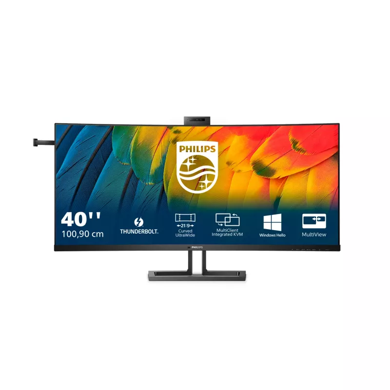 Monitor komputerowy Philips 40B1U6903CH/00 100,8 cm (39,7 cala) 5120 x 2160 pikseli 5K Ultra HD LCD Czarny