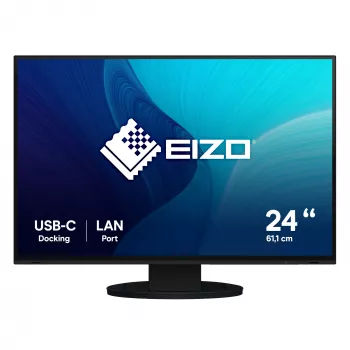 Monitor komputerowy EIZO FlexScan EV2495-BK 61,2 cm (24,1 cala) 1920 x 1200 pikseli WUXGA LCD Czarny