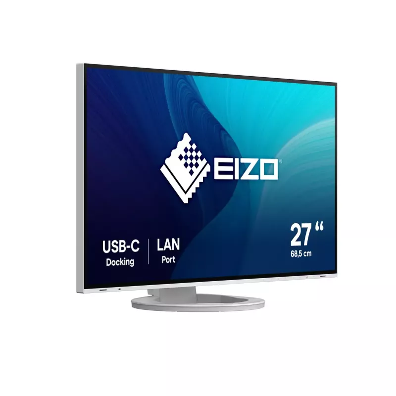 Monitor komputerowy EIZO FlexScan EV2795-WT 68,6 cm (27 cali) 2560 x 1440 pikseli Quad HD, biały