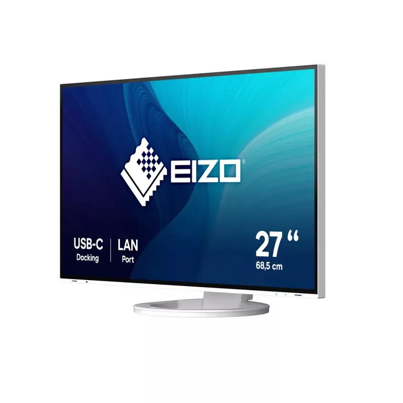Monitor komputerowy EIZO FlexScan EV2795-WT 68,6 cm (27 cali) 2560 x 1440 pikseli Quad HD, biały