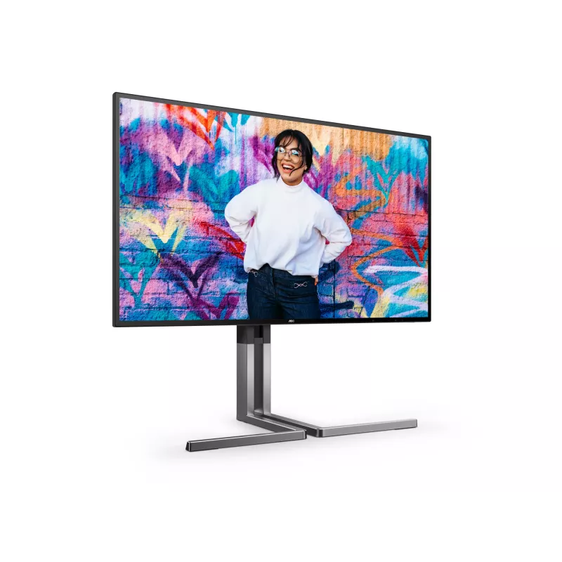 Monitor komputerowy AOC U3 U27U3CV 68,6 cm (27 cali) 3840 x 2160 pikseli 4K Ultra HD LCD Czarny