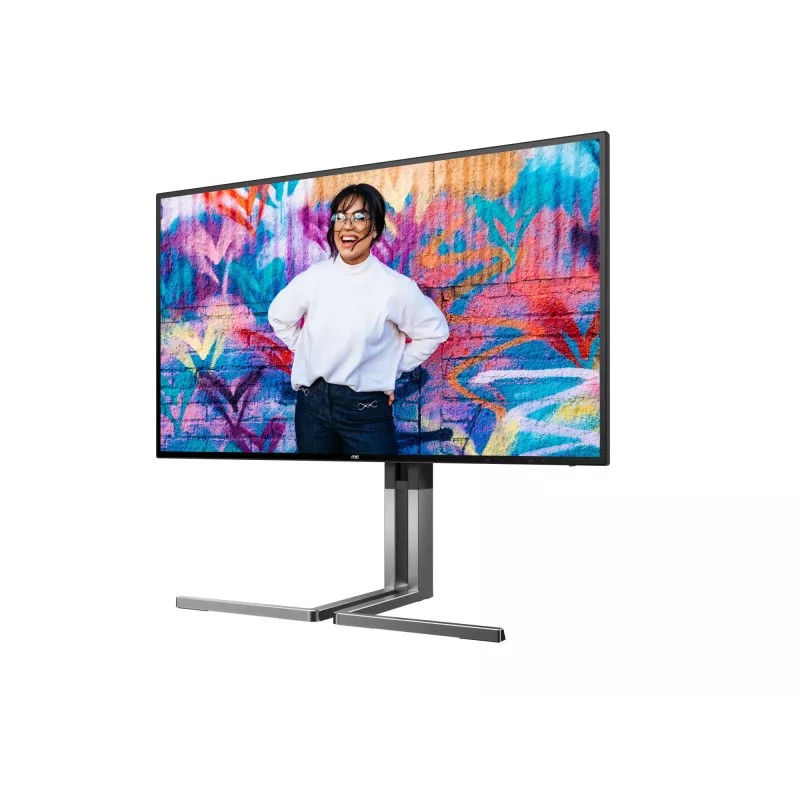 Monitor komputerowy AOC U3 U27U3CV 68,6 cm (27 cali) 3840 x 2160 pikseli 4K Ultra HD LCD Czarny