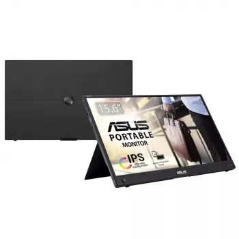 ASUS ZenScreen MB16AWP monitor komputerowy 39,6 cm (15,6 cala) 1920 x 1080 pikseli Full HD LED Czarny