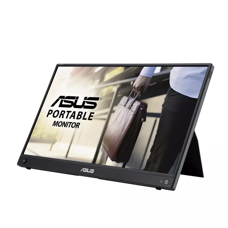 ASUS ZenScreen MB16AWP monitor komputerowy 39,6 cm (15,6 cala) 1920 x 1080 pikseli Full HD LED Czarny