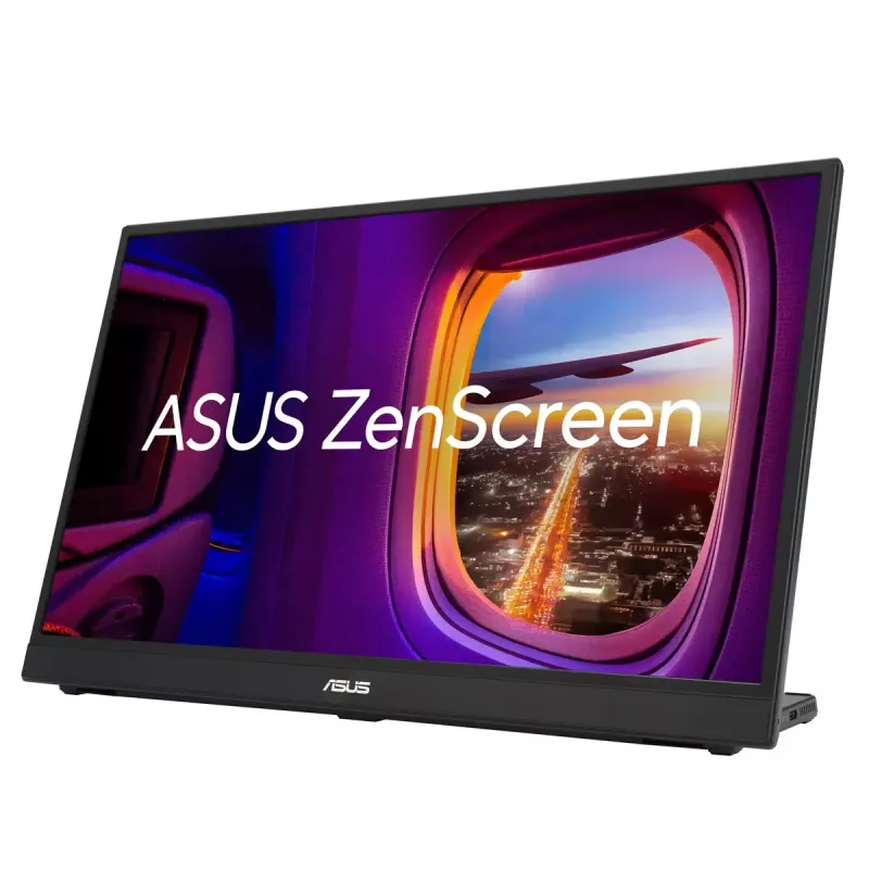 Monitor ASUS ZenScreen MB17AHG 43,9 cm (17,3 cala) 1920 x 1080 pikseli Full HD LCD Czarny