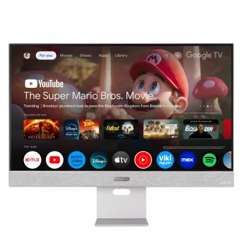 Monitor ASUS ZenScreen Smart MS27UC 68,6 cm (27 inch) 3840 x 2160 piksele 4K Ultra HD LCD Szary