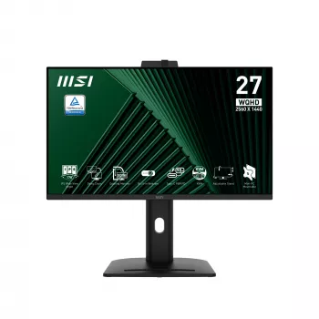MSI PRO MP275QPDG monitor komputerowy 68,6 cm (27 cali) 2560 x 1440 pikseli Wide Quad HD LCD Czarny