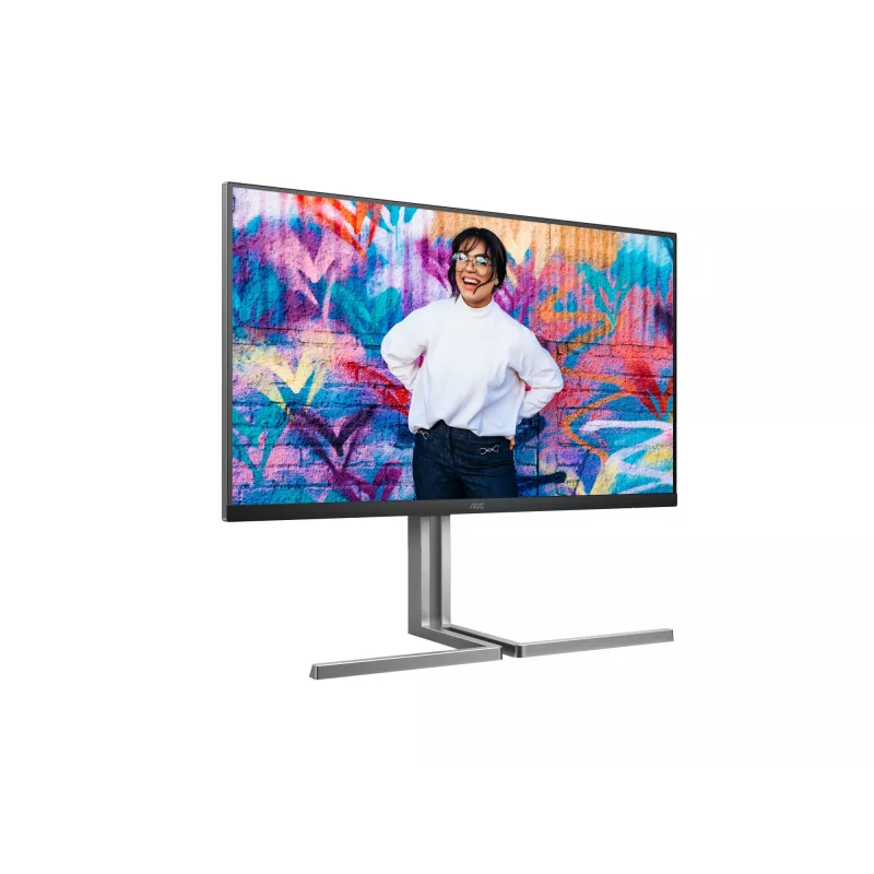Monitor komputerowy AOC U3 U32U3CV 80 cm (31,5 cala) 3840 x 2160 pikseli 4K Ultra HD LCD Czarny
