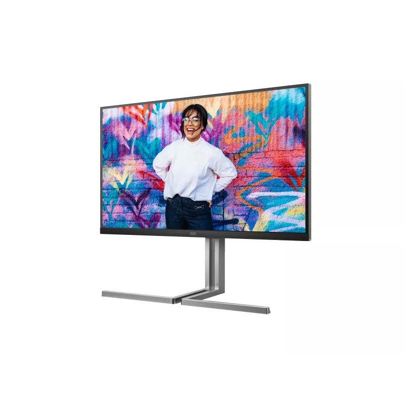 Monitor komputerowy AOC U3 U32U3CV 80 cm (31,5 cala) 3840 x 2160 pikseli 4K Ultra HD LCD Czarny