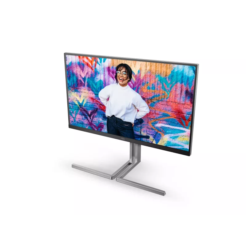 Monitor komputerowy AOC U3 U32U3CV 80 cm (31,5 cala) 3840 x 2160 pikseli 4K Ultra HD LCD Czarny