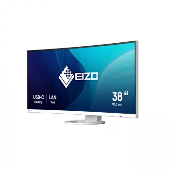 Monitor komputerowy EIZO FlexScan EV3895-WT 95,2 cm (37,5 cala) 3840 x 1600 pikseli UltraWide Quad HD+ LCD Biały
