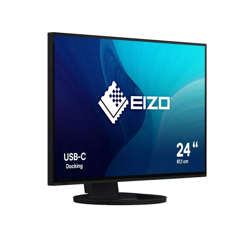 Monitor komputerowy EIZO FlexScan EV2485-BK 61,2 cm (24,1 cala) 1920 x 1200 pikseli WUXGA LCD Czarny