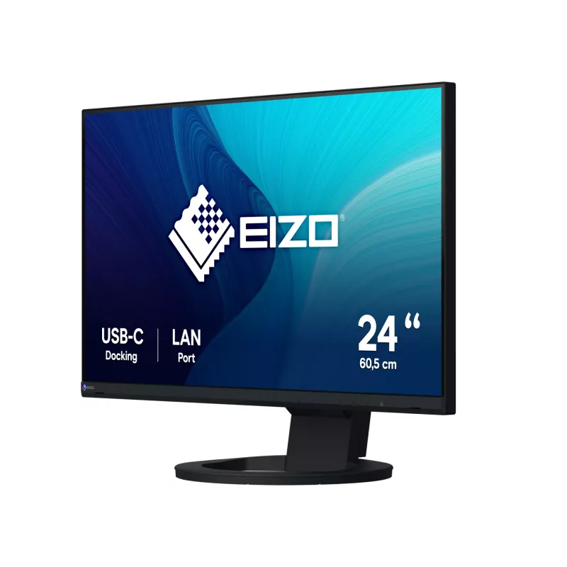 Monitor komputerowy EIZO FlexScan EV2490-BK 60,5 cm (23,8 cala) 1920 x 1080 pikseli Full HD LCD Czarny