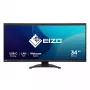 Monitor komputerowy EIZO FlexScan EV3450XC-BK 86,6 cm (34,1 cala) 3440 x 1440 pikseli UltraWide Quad HD LCD Czarny