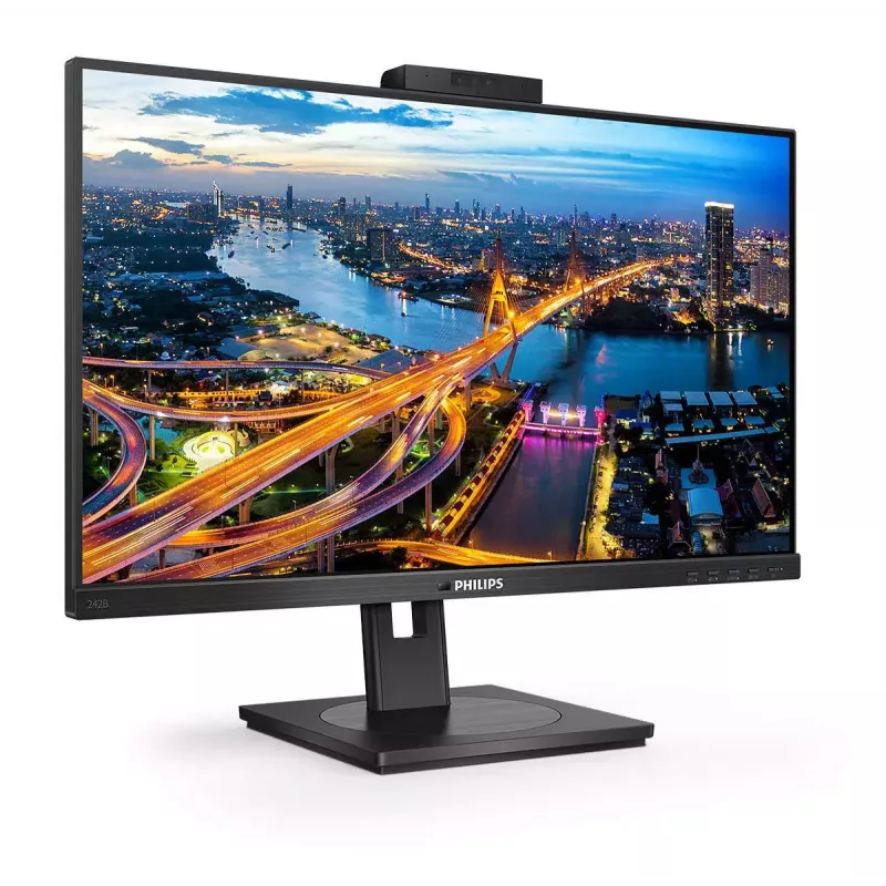Philips B Line 242B1H/00 monitor komputerowy 60,5 cm (23,8 cala) 1920 x 1080 pikseli Full HD LED Czarny