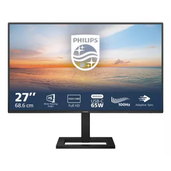 Monitor LCD Philips 1000 series 27E1N1300AE/00 27 cali Full HD — 1920×1080, IPS, 100 Hz, USB-C PD 65W, głośniki, VESA 100×100