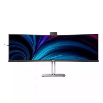 Philips 49B2U6903CH/00 monitor komputerowy 124,5 cm (49 cali) 5120 x 1440 pikseli Dual QHD LCD Szary