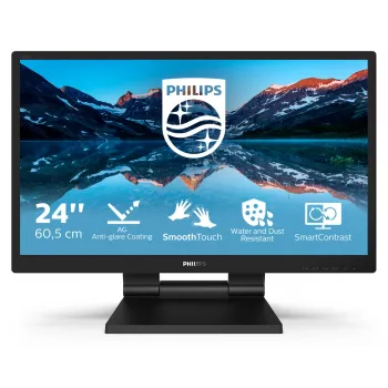 Philips 242B9TL/00 monitor komputerowy 60,5 cm (23,8 cala) 1920 x 1080 pikseli Full HD LCD dotykowy Czarny