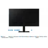Monitor Samsung S27D604UAU 68,6 cm (27 cali) 2560 x 1440 pikseli Quad HD LED Czarny
