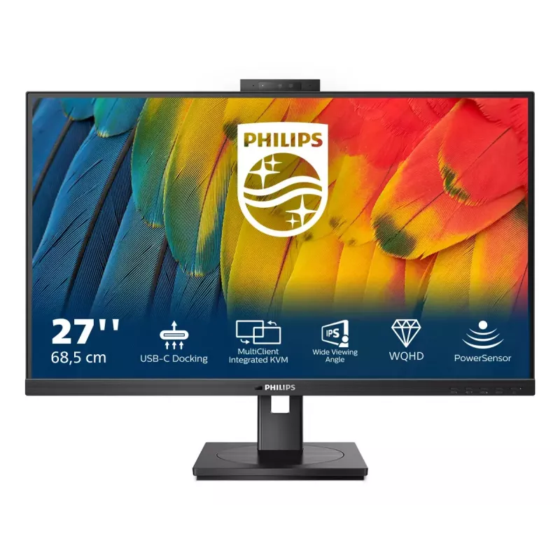 Philips 5000 series 27B1U5601H/00 monitor komputerowy 68.6 cm (27 cali) 2560 x 1440 pikseli Quad HD LCD Czarny