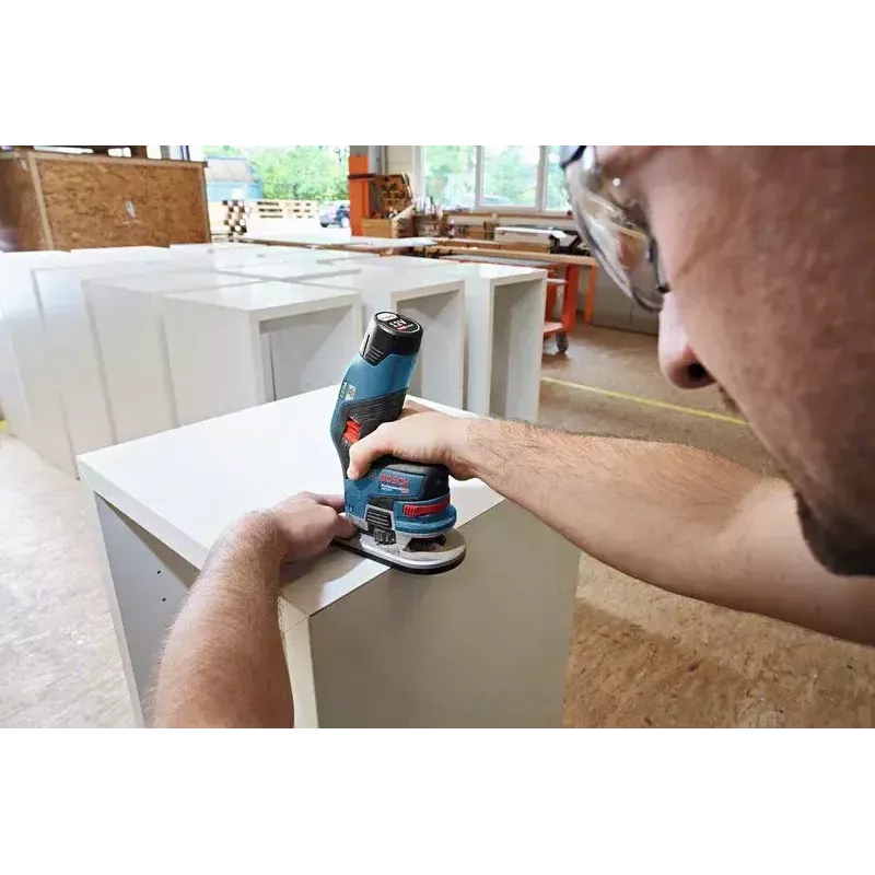 Bosch GKF 12V-8 Professional 13000 RPM Czarny, Niebieski, Czerwony