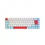 CHERRY MX-LP 2.1 Compact klawiatura bezprzewodowa Gaming RF Wireless + Bluetooth QWERTZ niemiecka biała