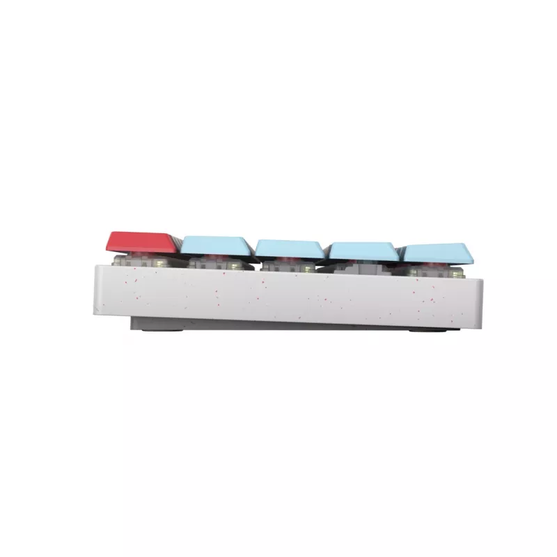 CHERRY MX-LP 2.1 Compact klawiatura bezprzewodowa Gaming RF Wireless + Bluetooth QWERTZ niemiecka biała