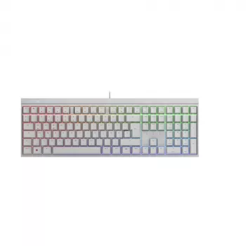 Klawiatura gamingowa CHERRY MX 2.0S RGB pełnowymiarowa USB QWERTZ biała