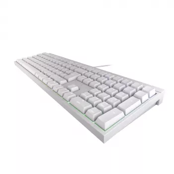 Klawiatura gamingowa CHERRY MX 2.0S RGB pełnowymiarowa USB QWERTZ biała